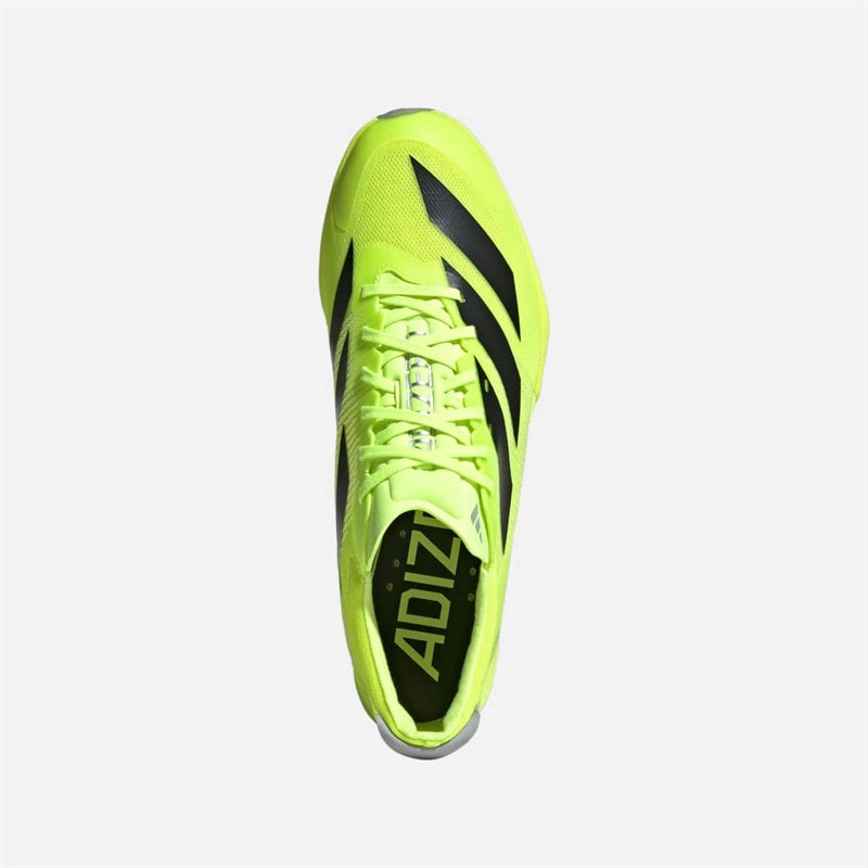 Adizero Finese Track Sprinting Spikes Lucid Lemon/Core Black/Halo Silver - Image 4