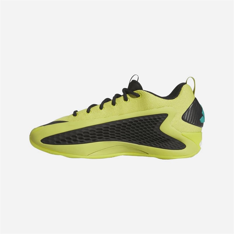 Mens Anthony Edwards 1 Low 'Preloved Lime' Basketball Shoes Preloved Lime/Core Black/Pure Teal - Image 5