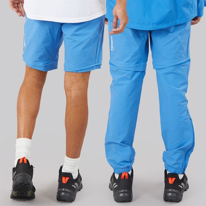 Mens Terrex Xperior Utilitas Clima365 Zip Off Hiking Pants Ray Blue - Image 2