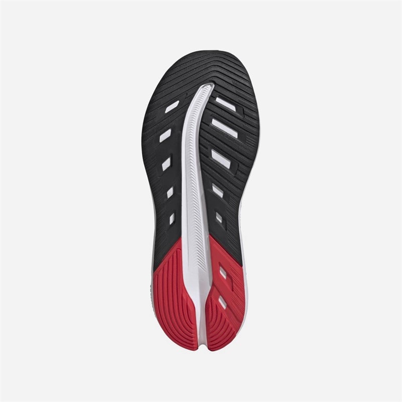 Mens Questar 3 Neutral Running Shoes Cloud White/Core Black/Pure Ruby - Image 2