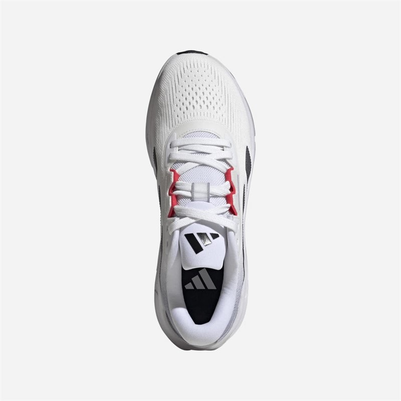 Mens Questar 3 Neutral Running Shoes Cloud White/Core Black/Pure Ruby - Image 4