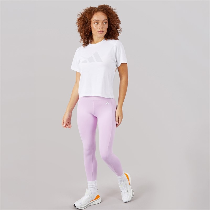 adidas Womens 7/8 Leggings Bliss Lilac - Image 4