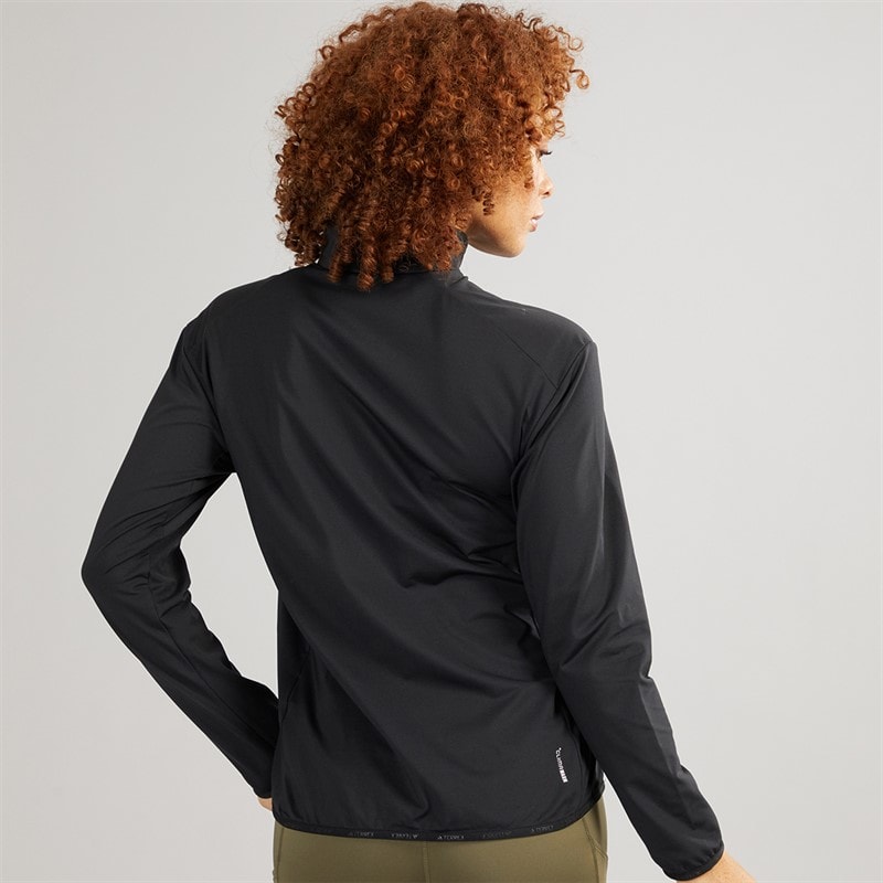 Womens Terrex Climawarm Full Zip Tech Fleece Jacket Black - Image 2