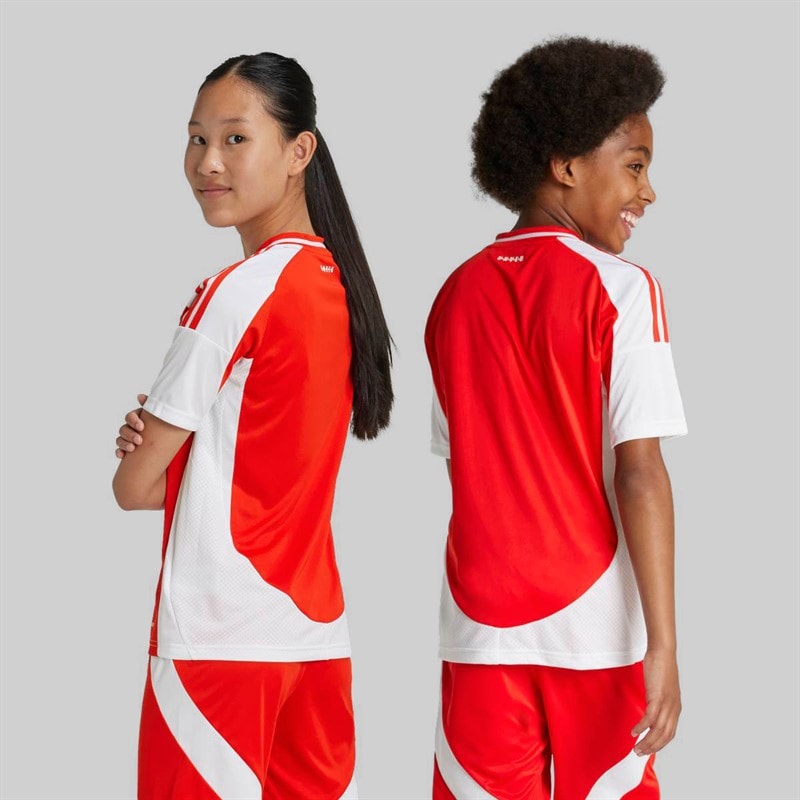 Junior UNB 1. FC Union Berlin 24/25 Home Jersey Vivid Red/White - Image 2