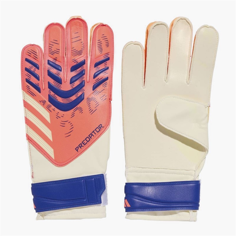 adidas Predator Training Goalkeeper Gloves Signal Coral/White/Lucid Blue