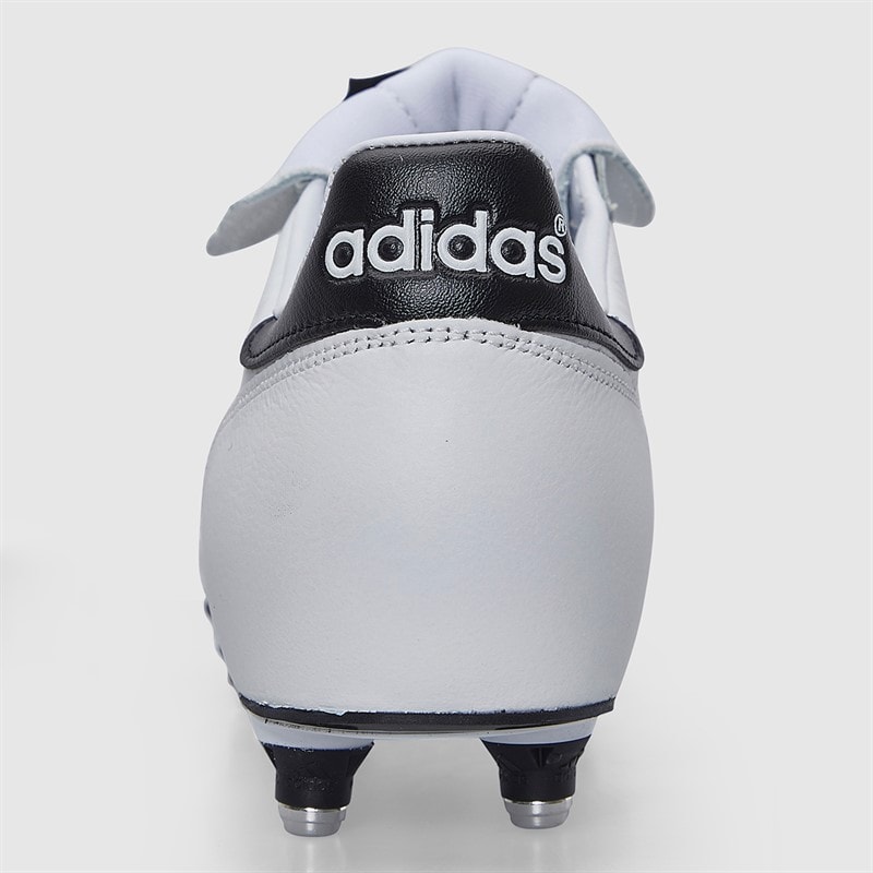 Mens World Cup SG Soft Ground Football Boots Cloud White/Core Black/Gold Metallic - Image 4