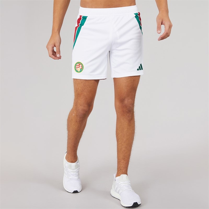 Womens HFF Hungarian FF Home Shorts White - Image 3