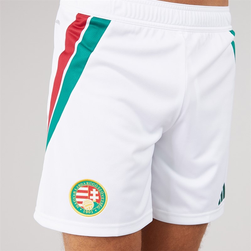 Womens HFF Hungarian FF Home Shorts White - Image 5