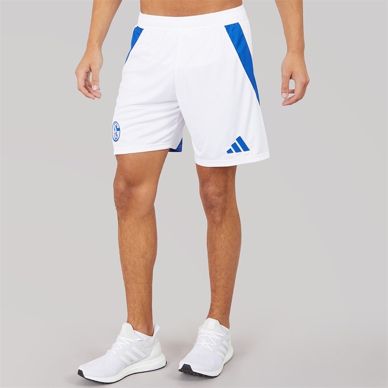 Mens FC Schalke 04 24/25 Home Shorts White - Image 3