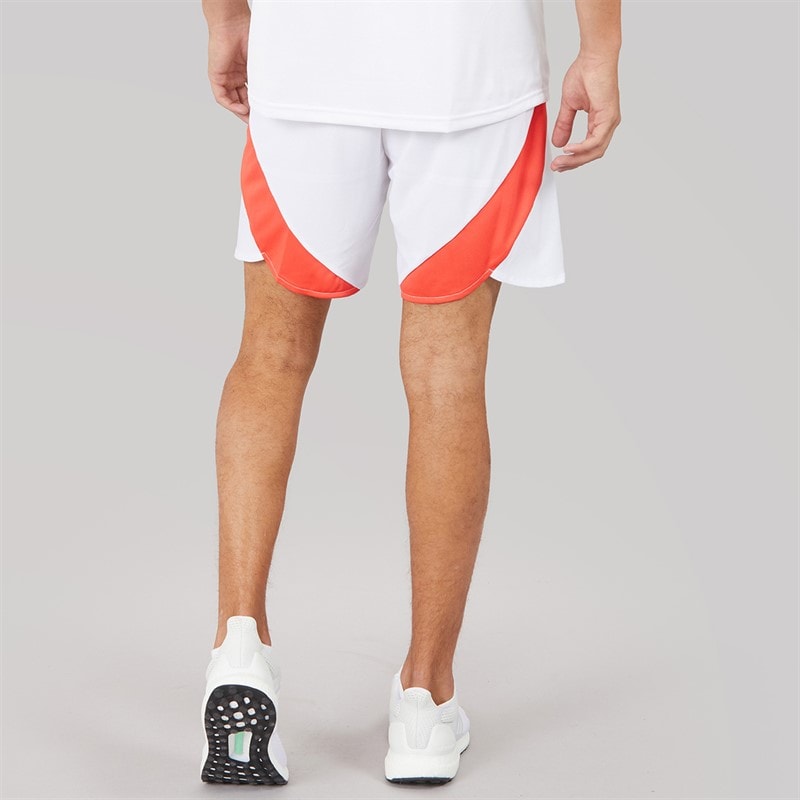 Mens MUFC Manchester United 24/25 Home Authentic Shorts White - Image 2