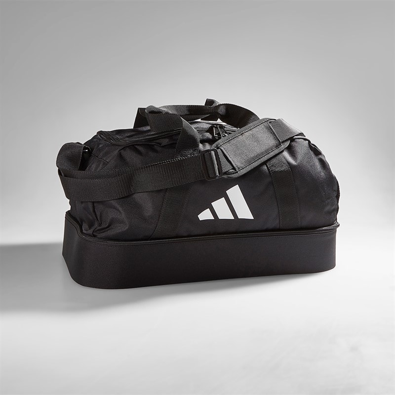 adidas Tiro League Small Duffle Bag Black/White