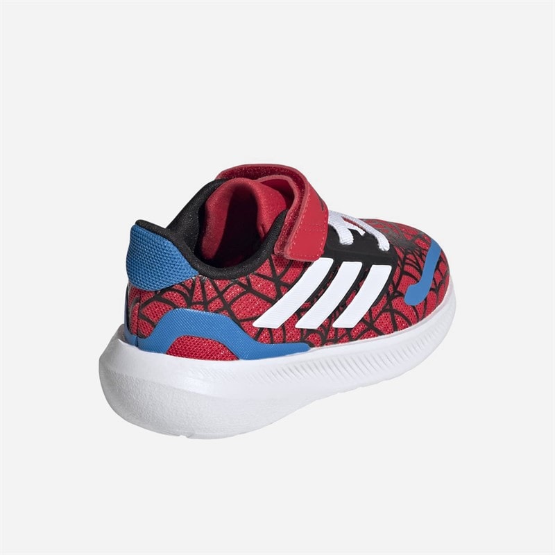 Infant x Marvel Spider-Man Runfalcon 3.0 Trainers Pure Ruby/Cloud White/Bright Blue - Image 3