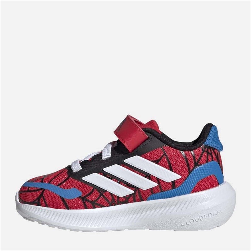 Infant x Marvel Spider-Man Runfalcon 3.0 Trainers Pure Ruby/Cloud White/Bright Blue - Image 5