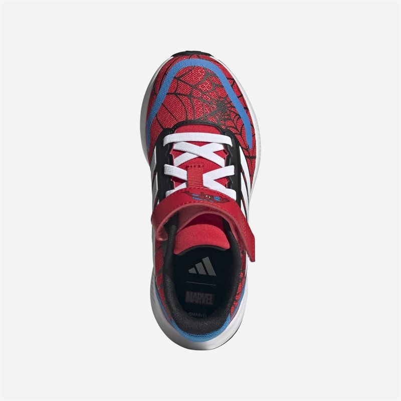 Kids x Marvel Spider-Man Runfalcon 3.0 Trainers Pure Ruby/Cloud White/Bright Blue - Image 4