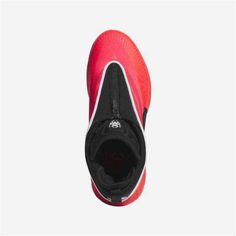 Mens D.O.N. Donovan Mitchell Issue 7 Basketball Shoes Lucid Red/Core Black/Cloud White - Image 4