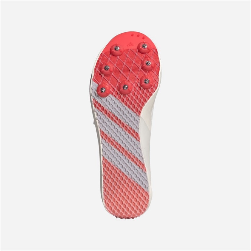 Adizero Triple Jump Track And Field Spikes Cloud White/Lucid Orange/Lucid Red - Image 2