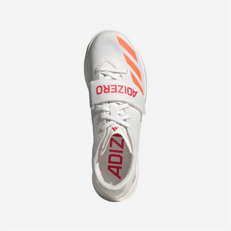Adizero Triple Jump Track And Field Spikes Cloud White/Lucid Orange/Lucid Red - Image 4