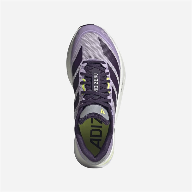 Womens Adizero Boston 13 Neutral Running Shoes Powder Plum/Aurora Plum/Preloved Violet - Image 4