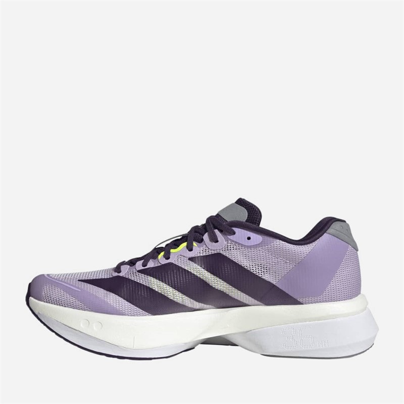 Womens Adizero Boston 13 Neutral Running Shoes Powder Plum/Aurora Plum/Preloved Violet - Image 5
