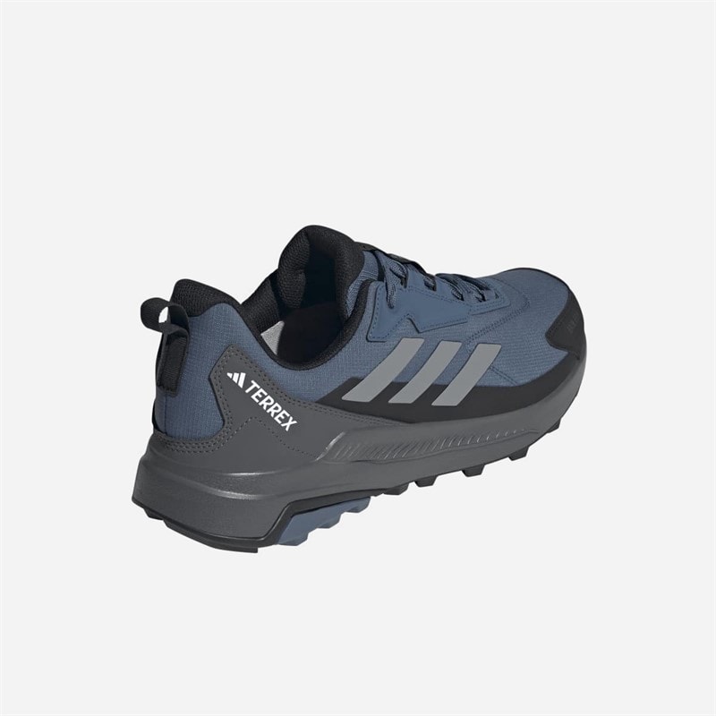 Mens Terrex Anylander Rain.RDY Hiking Shoes Wonder Steel/Grey Three/Core Black - Image 3