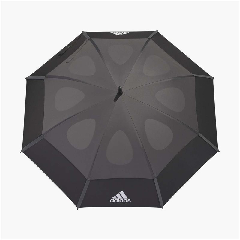 Double Canopy Golf Umbrella Black - Image 2