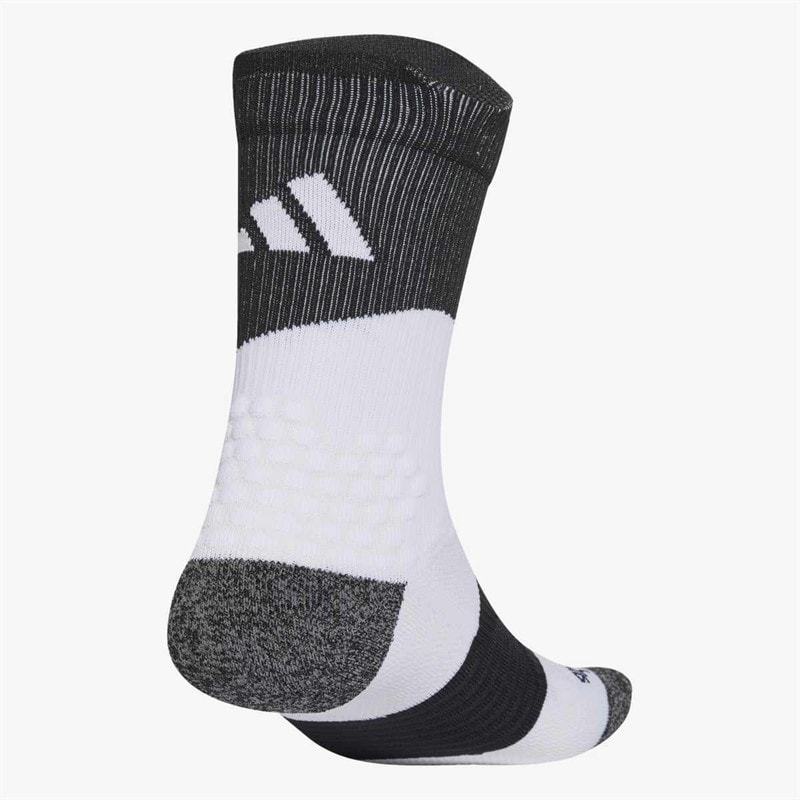 RunXBoost Cushioned Running Socks White/Black/White - Image 2