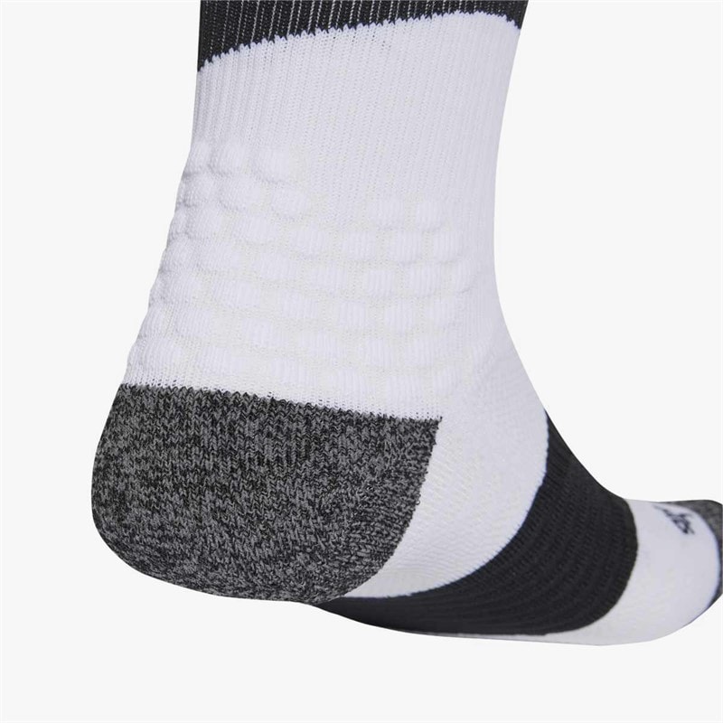 RunXBoost Cushioned Running Socks White/Black/White - Image 4