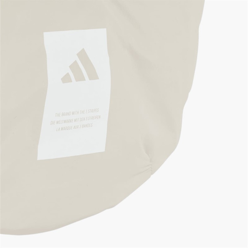 Classic Summer Cross Body Bag Beige/White - Image 5