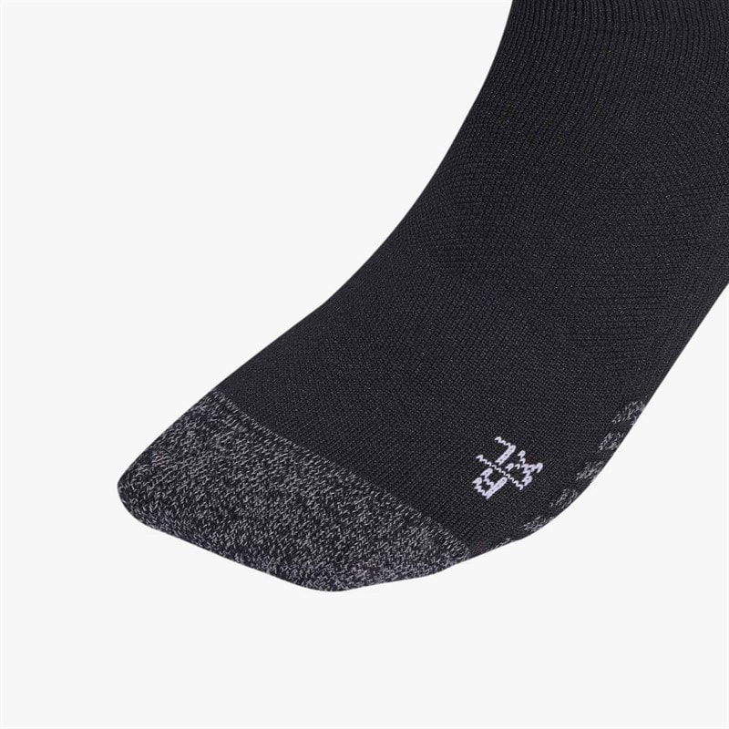 Adi 24 Aeroready Football Knee Socks Black/Grey/White - Image 2