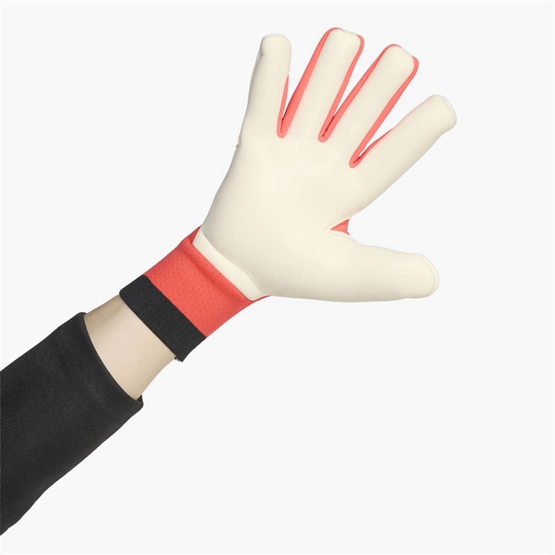 Predator Pro Goalkeeper Gloves White/Lucid Red/Black - Image 5