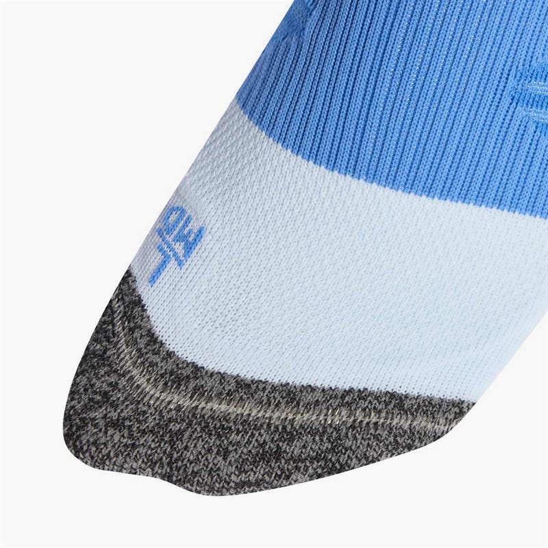 Runxboost Cushioned Running Crew Socks Crystal Sky/Ray Blue/White - Image 3