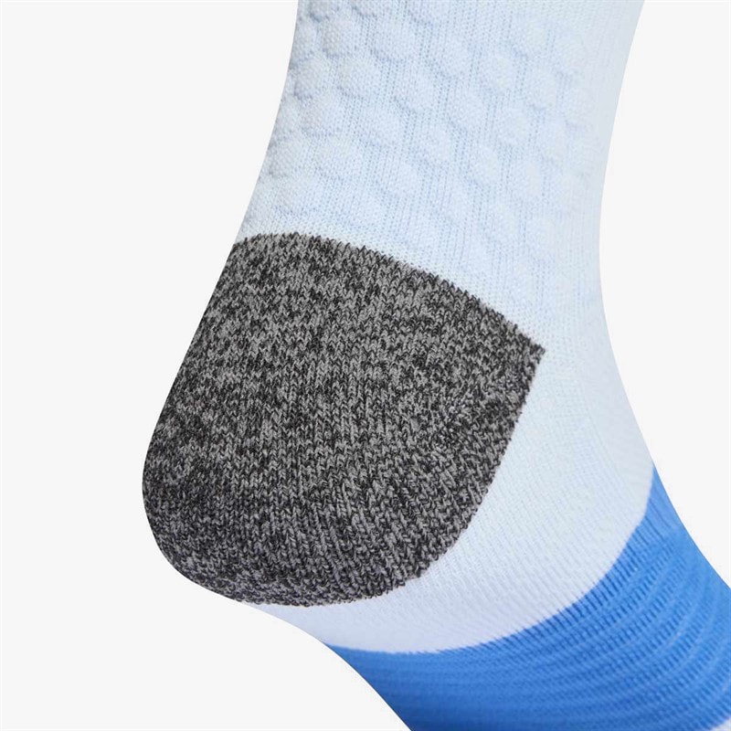 Runxboost Cushioned Running Crew Socks Crystal Sky/Ray Blue/White - Image 4
