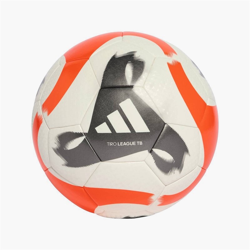 adidas Tiro League MATCH Football (FIFA BASIC CERTIFIED) White/Iron Metallic/Solar Orange