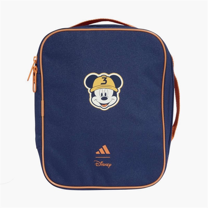 adidas Kids x Disney Mickey Mouse Cooler Bag Dark Blue/Pure Orange