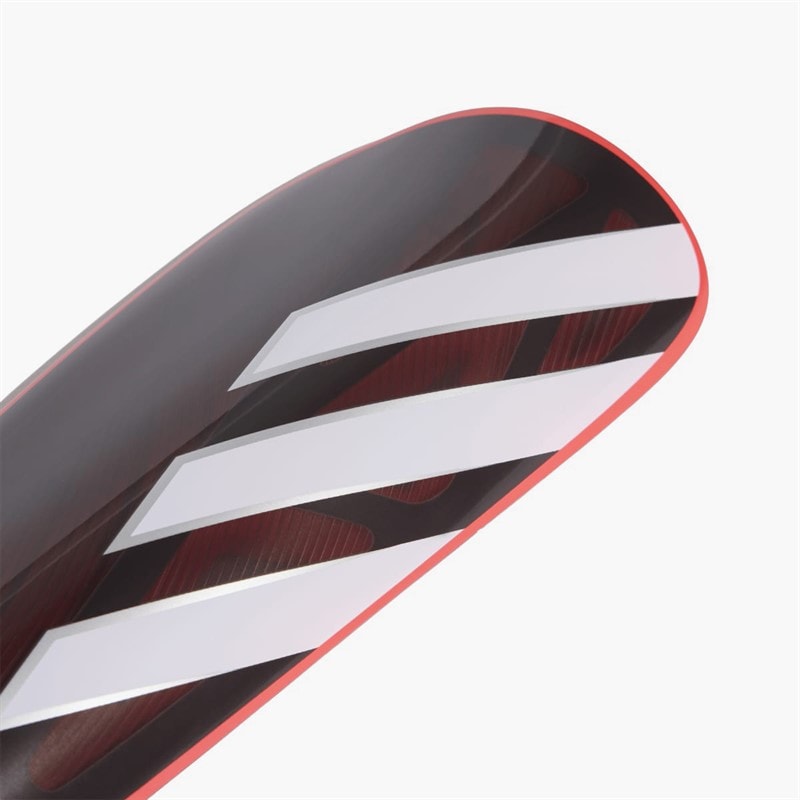 Tiro League Shin Guards Black/Lucid Red/White/Silver Metallic - Image 2