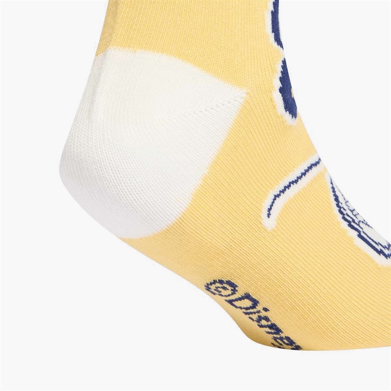 Kids x Disney Mickey Mouse Three Pack Crew Socks Dark Blue/Off White/Semi Ice Tangerine - Image 4