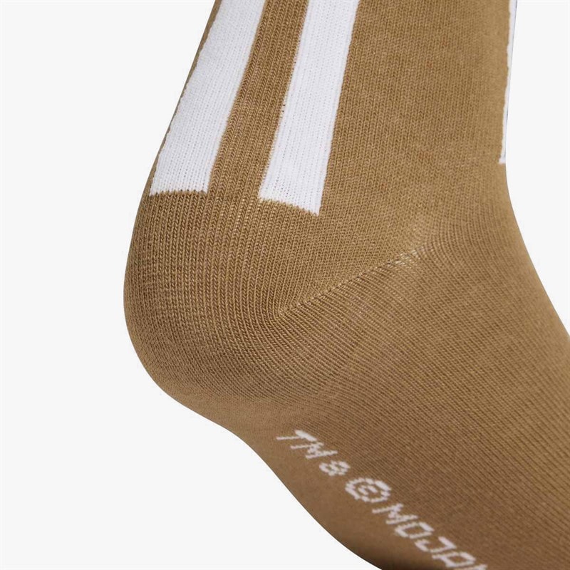 Kids x Minecraft Three Pack Crew Socks Carbon/Brown Desert/Collegiate Green - Image 4