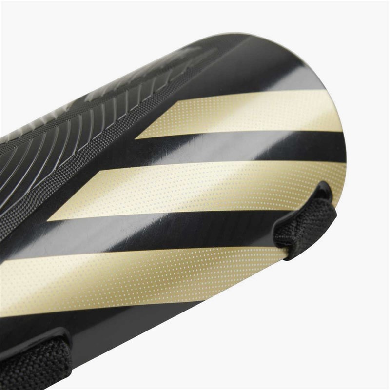 Tiro Training Shin Guards Black/Gold Metallic/White - Image 2