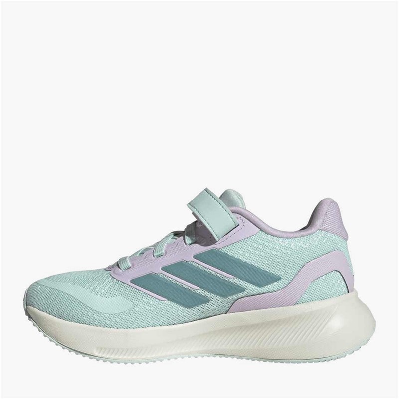 Kids Runfalcon 5 Neutral Running Shoes Halo Mint/Mint Tone/Ice Lavender - Image 5
