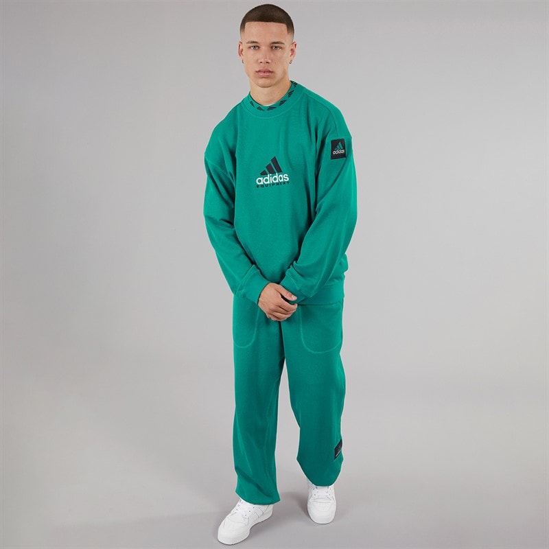 Mens EQT Reflective Joggers Equipment Green - Image 4
