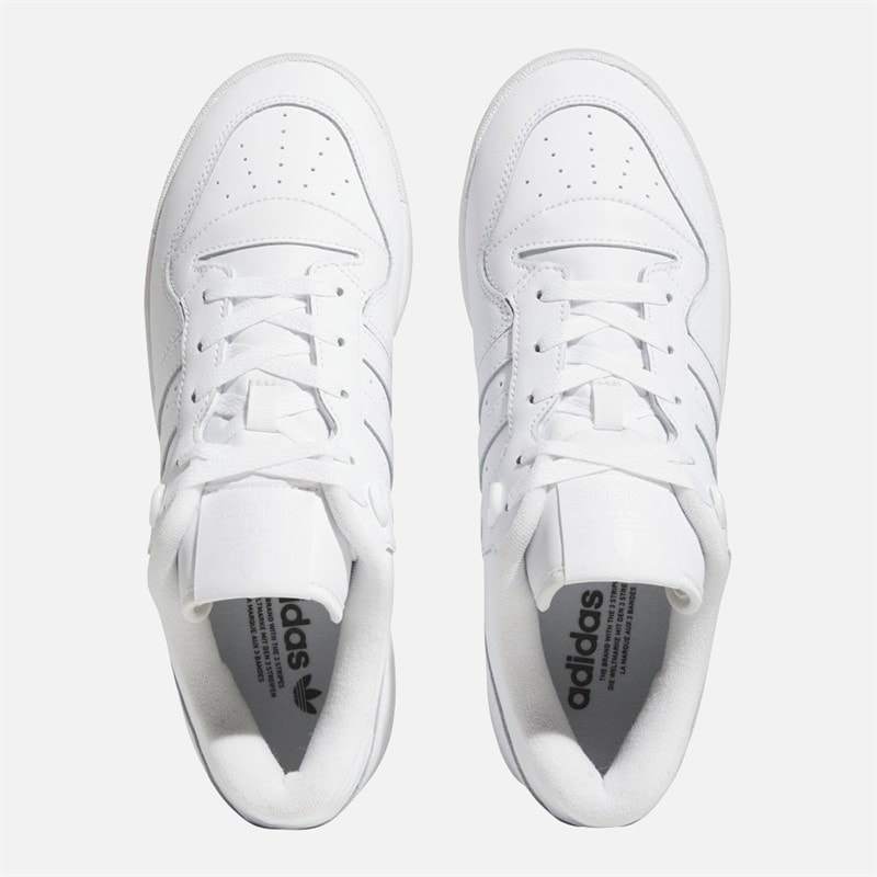Mens Rivalry Low Trainers Cloud White/Cloud White/Cloud White - Image 4