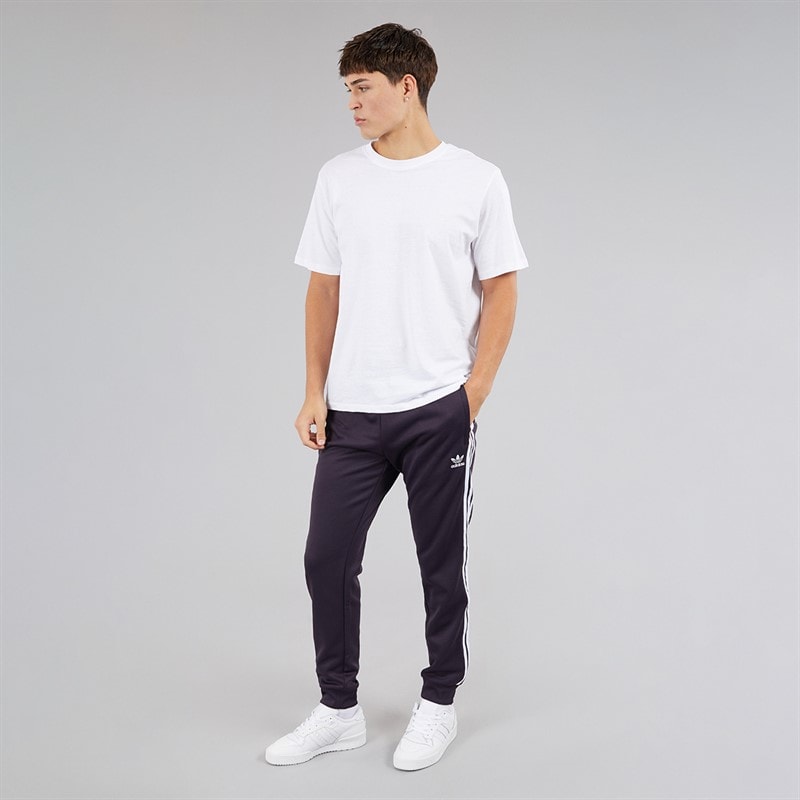 Mens Adicolour Classics Superstar Track Pants Aurora Black - Image 4