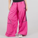 Womens Adicolour Teamgeist Oversized Woven Track Pants Semi Lucid Fuchsia/Black