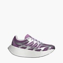 Junior Adizero Aruku Trainers Silver Metallic/Rich Mauve/Preloved Purple