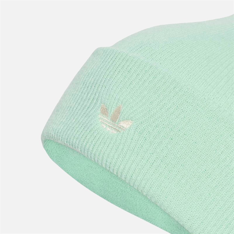 Mens Adicolor Trefoil Classic Beanie Clear Mint - Image 3
