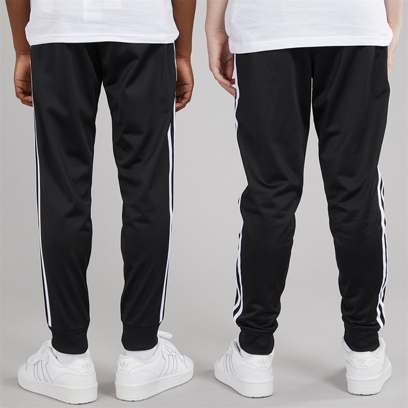 adidas Originals Junior Adicolor Superstar Track Pants Black - Image 2