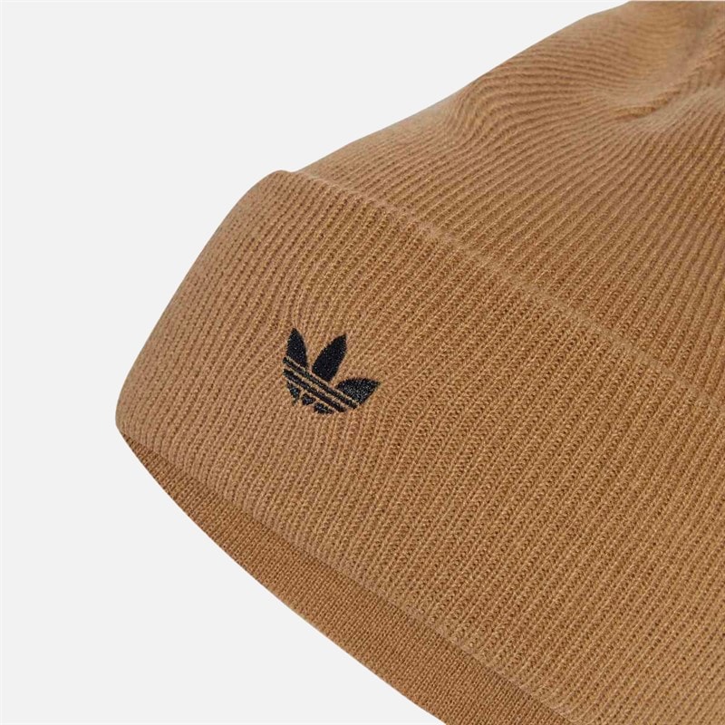 Mens Adicolor Trefoil Classic Beanie Cardboard - Image 3