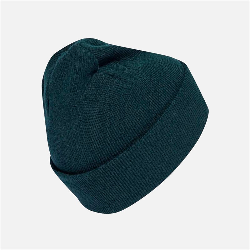 Mens Adicolor Trefoil Classic Beanie Aurora Ivy - Image 2