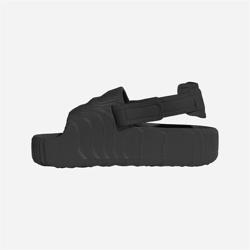 Womens Adilette 22 XLG Sliders Core Black/Core Black/Core Black - Image 5