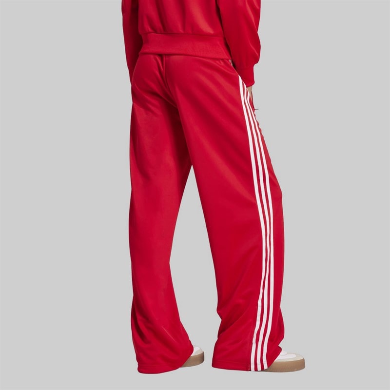 Womens Adicolor Classic Firebird Loose Fit Track Pants Better Scarlet/White - Image 2